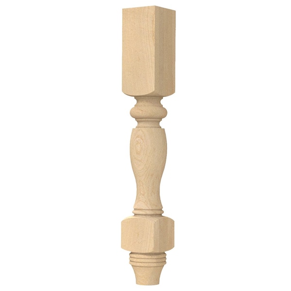 Designs Of Distinction Large Diameter Country French Double Square Island Column - Paint Grade 01410210PT1 - main